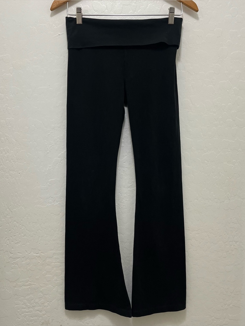 VS PINK Foldover Bling Flare Pants Size S Short